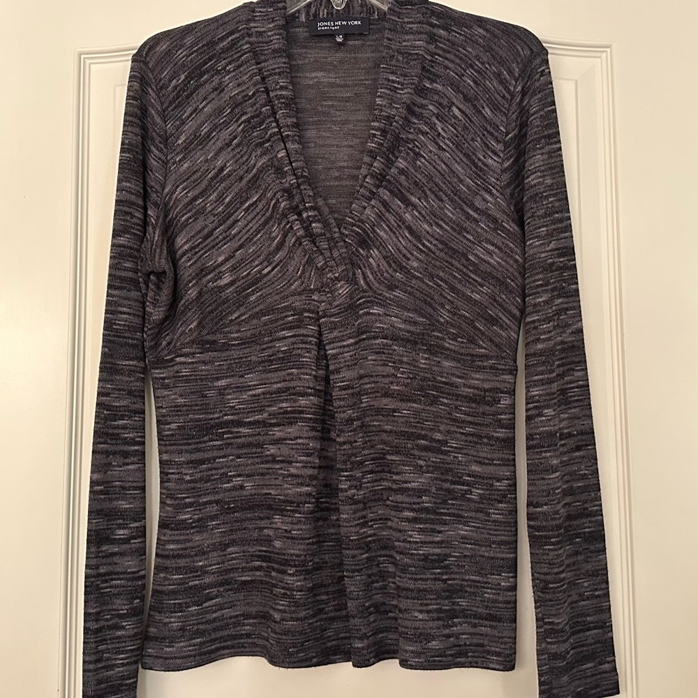 Jones New York Signature Long Sleeve Sweater